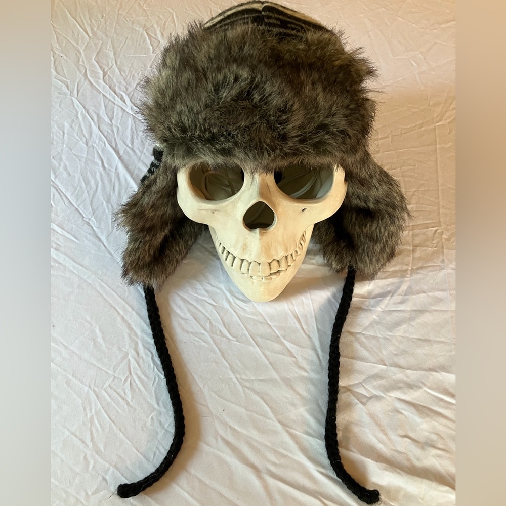 Faux Fur Trapper Hat OS